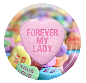 Valentine Day Personalized Plates