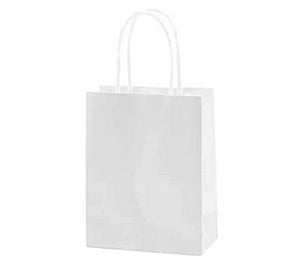 Attractive Custom White Paper Bags